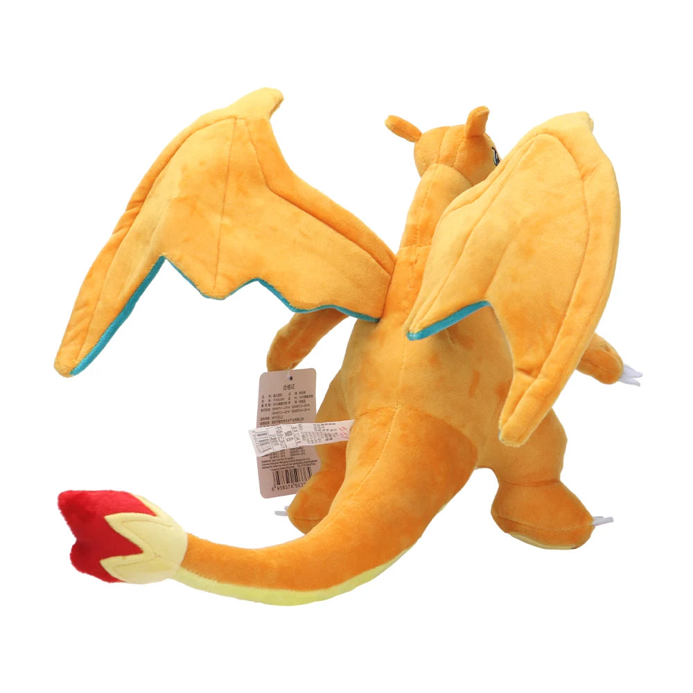Shiny Charizard Plush Toy Stuffed Animal,Game for Collectible Soft Cartoon Plushies for Gift Cute Cartoon Character 12 Inch ALPENZO