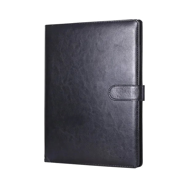 Multifunctional A4 Conference Folder Business Stationery Folder Leather Contract File Folders ALPENZO