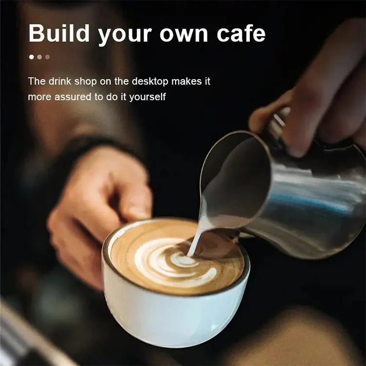 Wireless Milk Frother Electric Type-C Handheld Blender Stainless Steel Mini Coffee Maker Whisk Mixer For Coffee Cappuccino Cream - ALPENZO