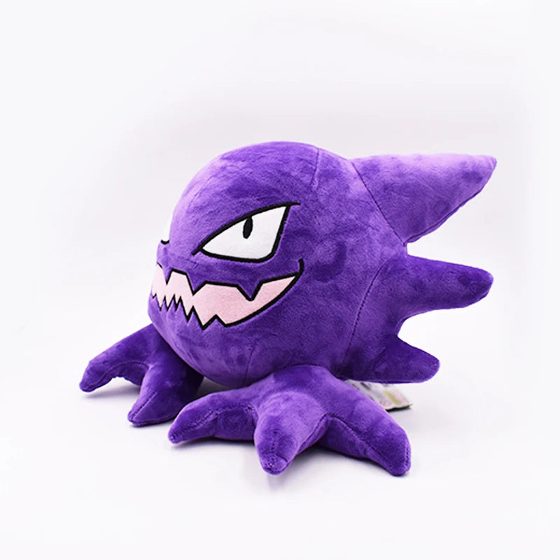 Gastly Plush Pokemon Haunter Stuffed Toy Stuffed Anime Decor Soft Doll Cartoon Sofa Pillow Christmas Gift for Kid ALPENZO