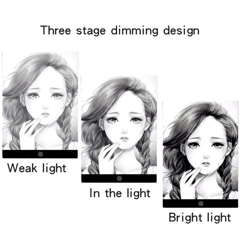 A4 Level Dimmable Led Drawing Copy Pad Board Children's Toy Painting Educational Kids Grow Playmates Creative Gifts For Children ALPENZO