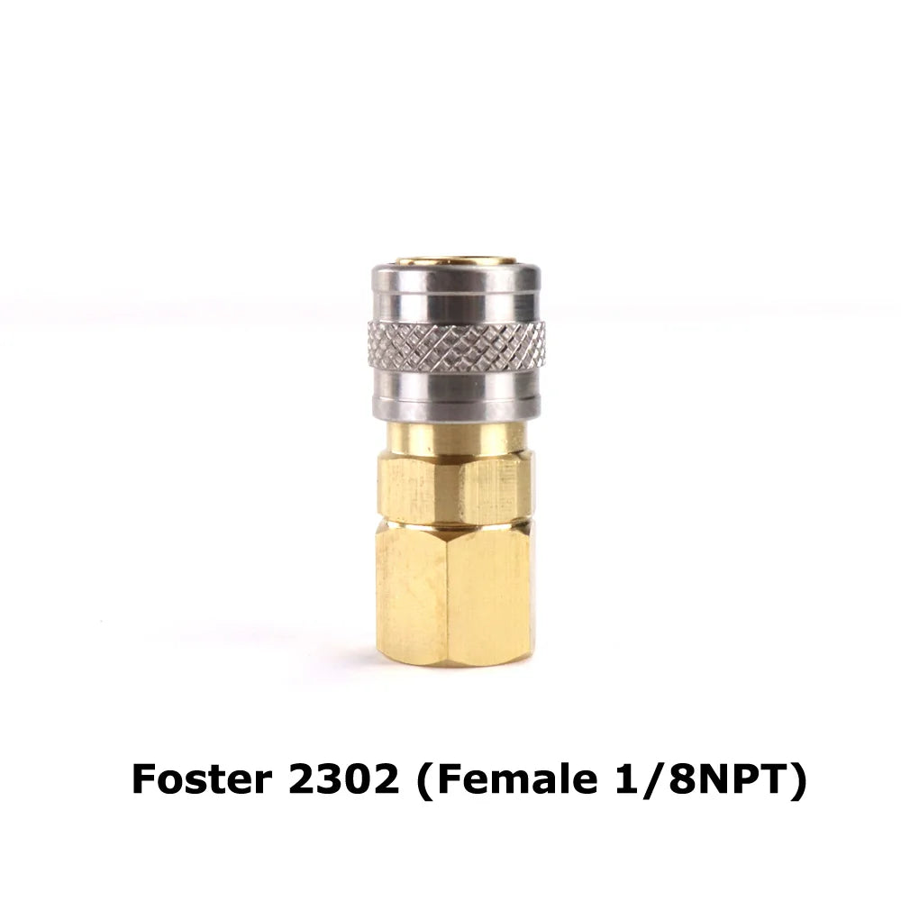 US Airsoft HPA Magazine Taps Valve Adapter Foster Quick Disconnect Coupler