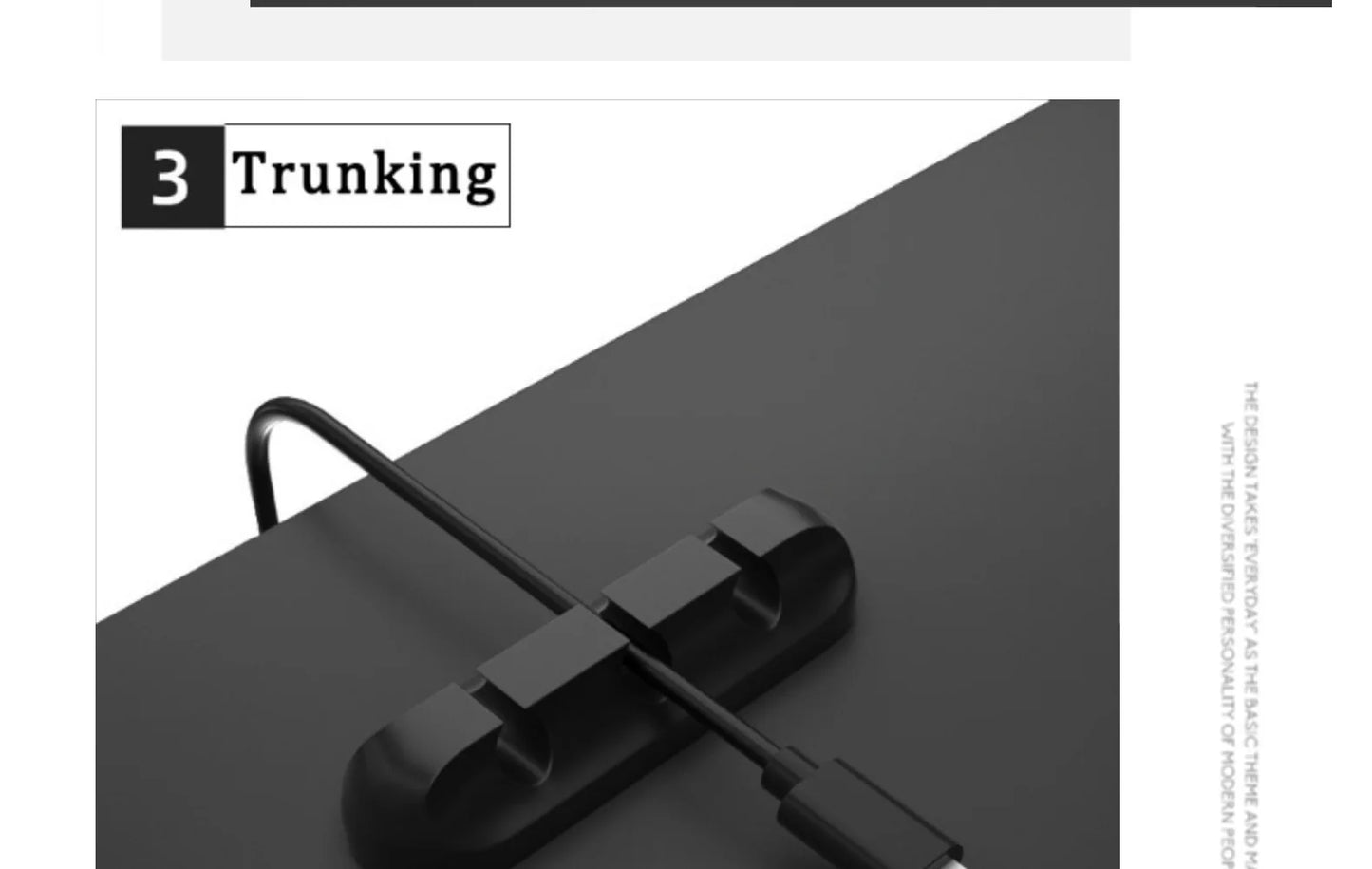Self-Adhesive Power Cord Cord Manager Fixed Chuck Plug Mouse Cable Headset Winder Mobile Phone Data Cable Card Silicone Desktop