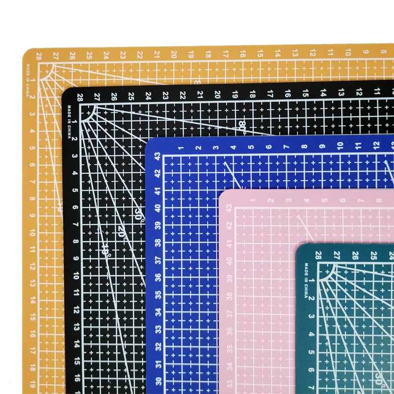 New A3 Double Side Craft Cutting Mat Cutting Board Sewing Pad Artist Carving Tools Handmade Crafts DIY Props 5 colors ALPENZO