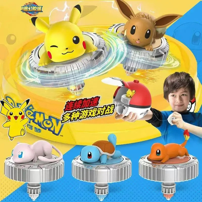 LDCX Pokemon Pet Elf Parents Children Interactive Children's Toy Gift Set 1 against Gyro Pikachu Squirtle Charmander Christmas ALPENZO