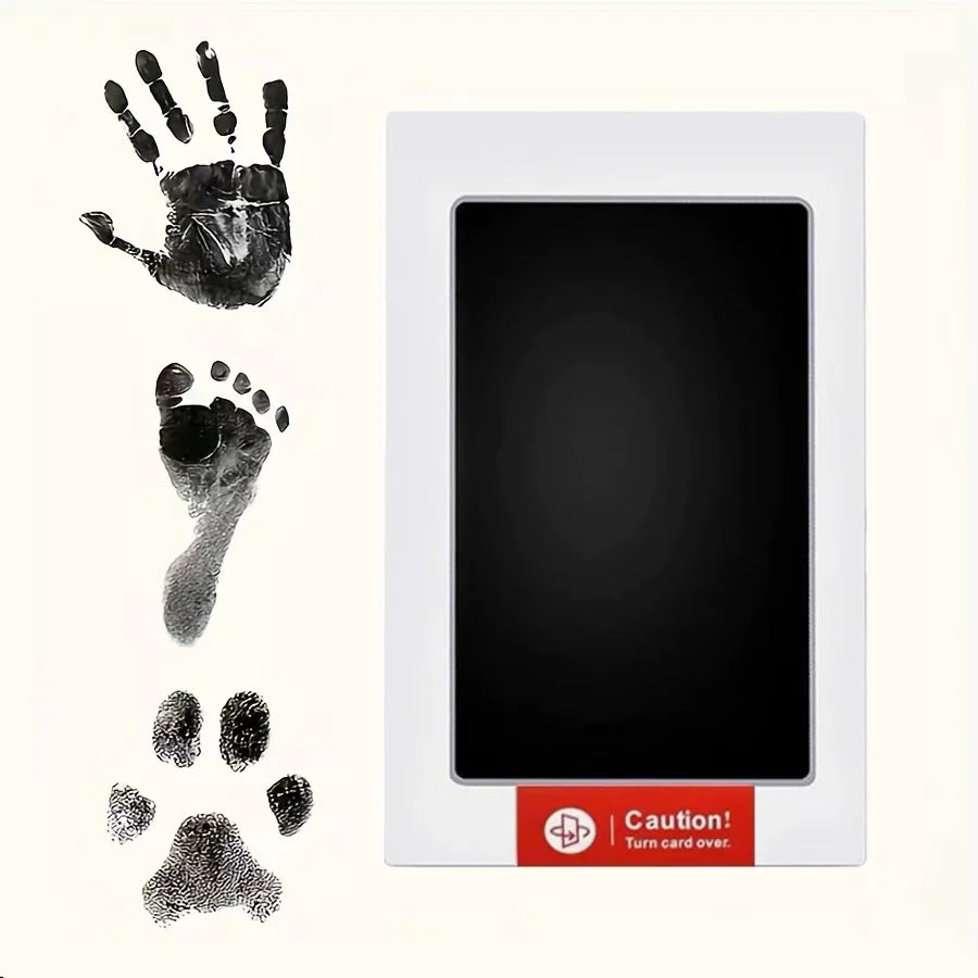 Paw Print Clean Touch Ink Pad, Dog Or Cat Pet Owner Keepsake, DIY Inkless Nose and Pawprint Impression Making Kit - ALPENZO