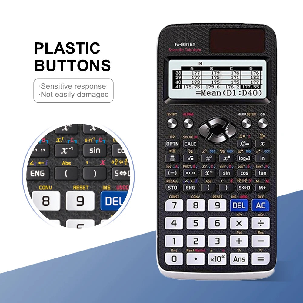 Multifunctional science function calculator-552function Specially designed for student exams, economical packaging,High-End Appe ALPENZO