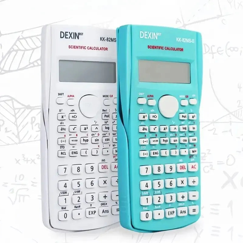 1pc Engineering Scientific Calculator 2 Line Function Calculator Fraction Calculator Statistic Calculator For School Calculator ALPENZO