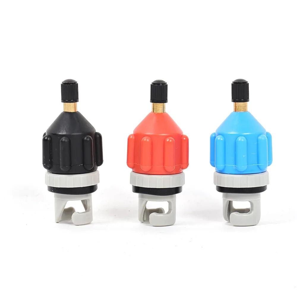 Air Valve Adaptor Dustproof Wear-resistant Rowing Boat Air Valve Adaptor Nylon Kayak Inflatable Pump Adapter for SUP Board Boat