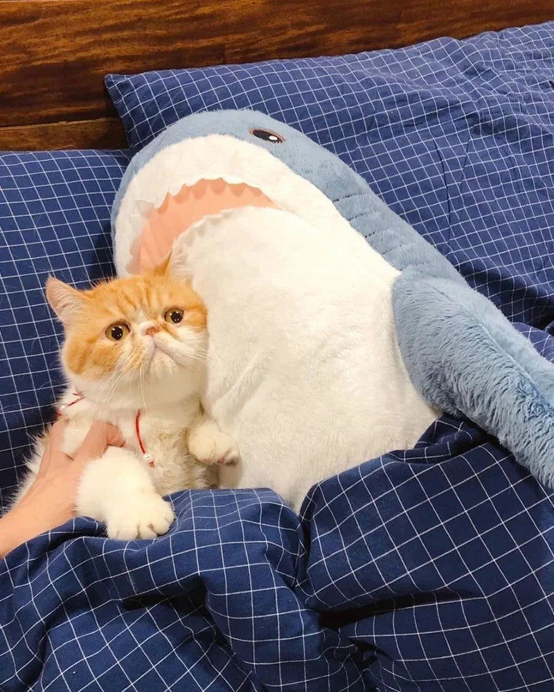 30cm Shark Toy Soft Stuffed Sea Animal Accompany Pillow High Quality Gifts For Birthday Children Boys Party Decro ALPENZO