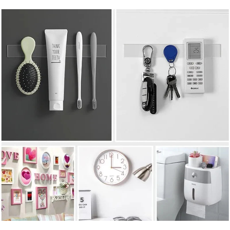 Nano Double Sided Adhesive Waterproof Transparent Reusable Acrylic Double Side Adhesive Suitable For Home Bathroom Decoration - ALPENZO
