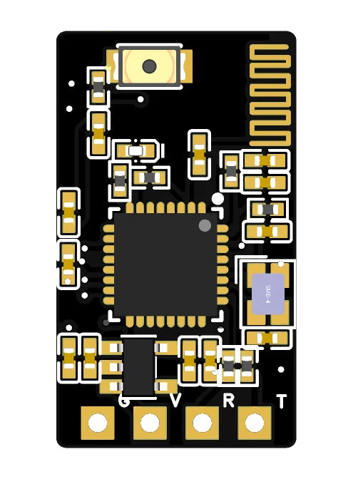 NEW ELRS 915MHz NANO ExpressLRS Receiver with T type Antenna Support Wifi upgrade for RC FPV Traversing Drones Parts ALPENZO