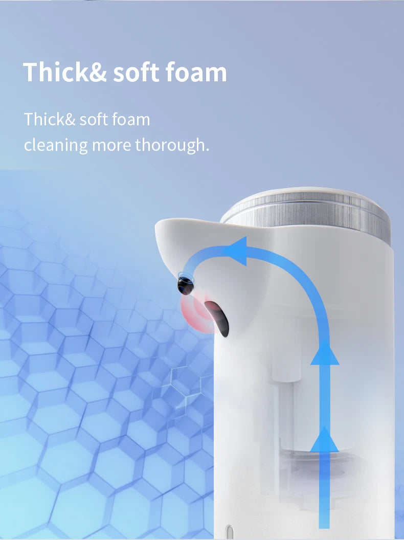 ZW-XP20F1 induction soap dispenser with convenient touch and fully sealed design, high capacity and long endurance - ALPENZO
