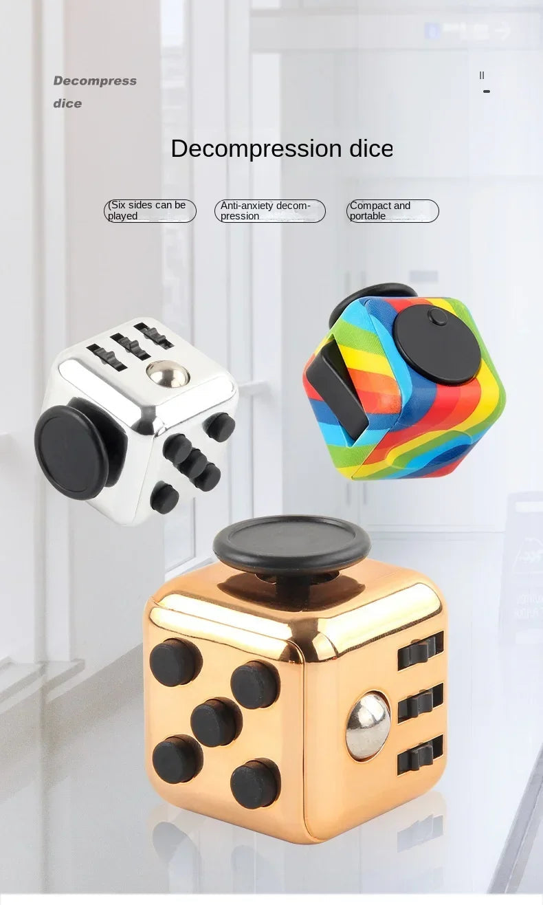 New Antistress Fidget Compression Sensory New Novelty Magic Dice Toys for Children Adults Stress Relief Toys Kids juguetes Toys ALPENZO