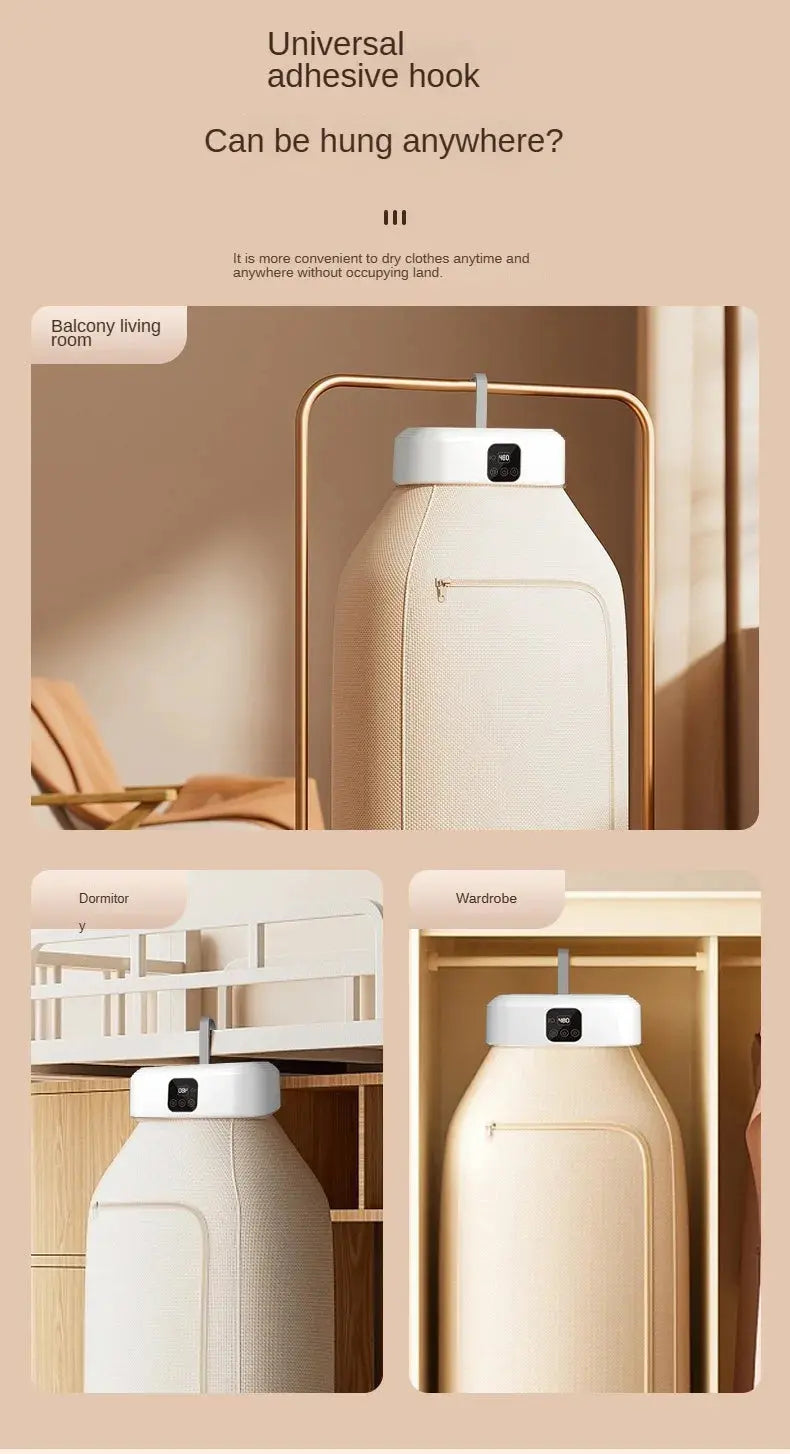 Remote Control Multifunctional Dryer Electric Clothes Home Cabinet Floor Machine Laundry Dryers Warm Air Dryer With Timing Home - ALPENZO