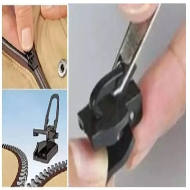 3 sizes universal Zipper Repair Kit Instant replacement zipper sewing clothes bag zipper tool accessories - ALPENZO