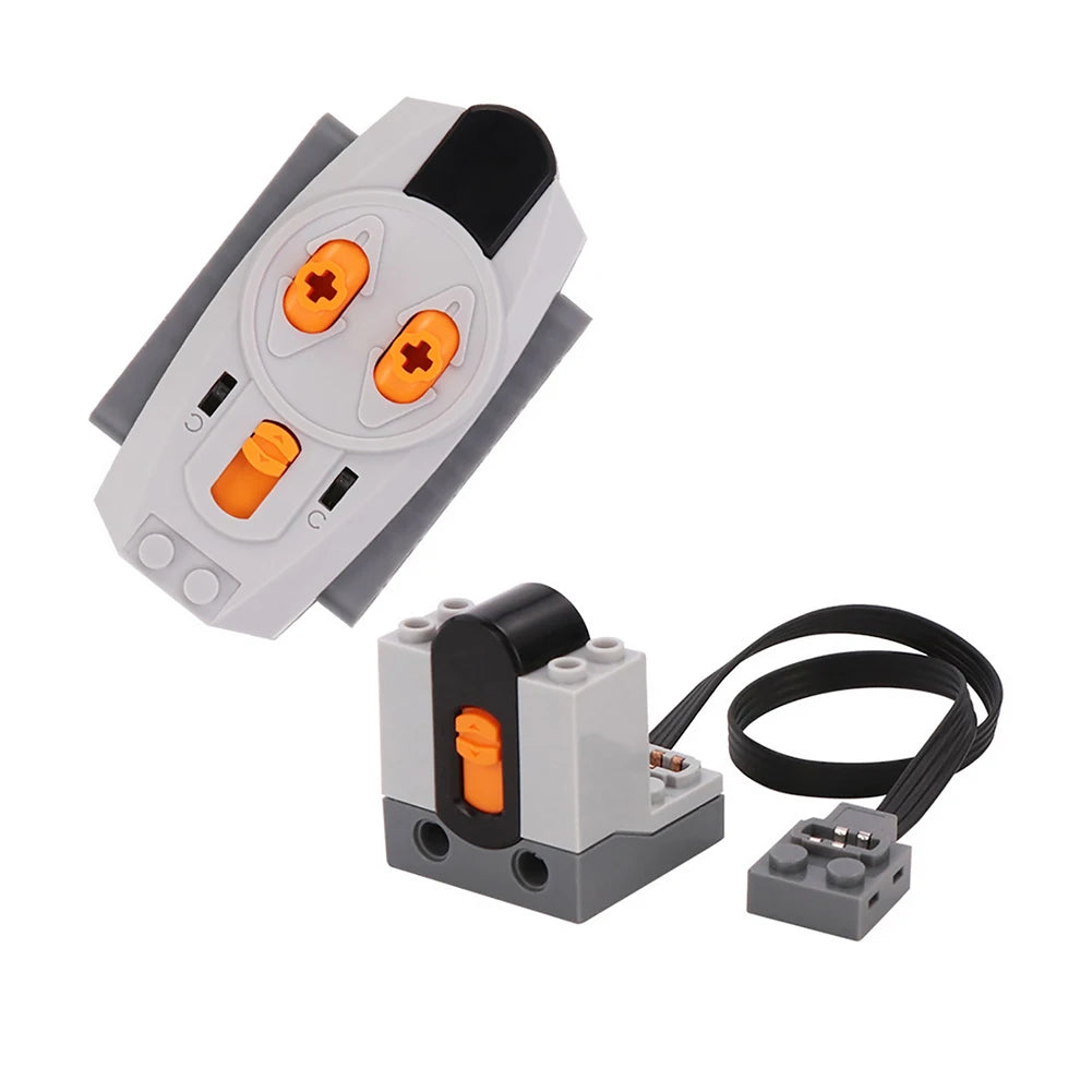 Technical MOC Power Functions Motor Parts M L XL Servo Motor Train Buggy Motor IR Remote With Legoeds 8881 8883 5292 8886 ALPENZO