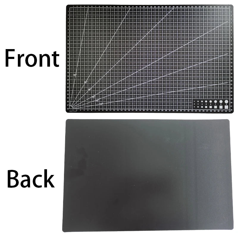 New A3 Double Side Craft Cutting Mat Cutting Board Sewing Pad Artist Carving Tools Handmade Crafts DIY Props 5 colors ALPENZO