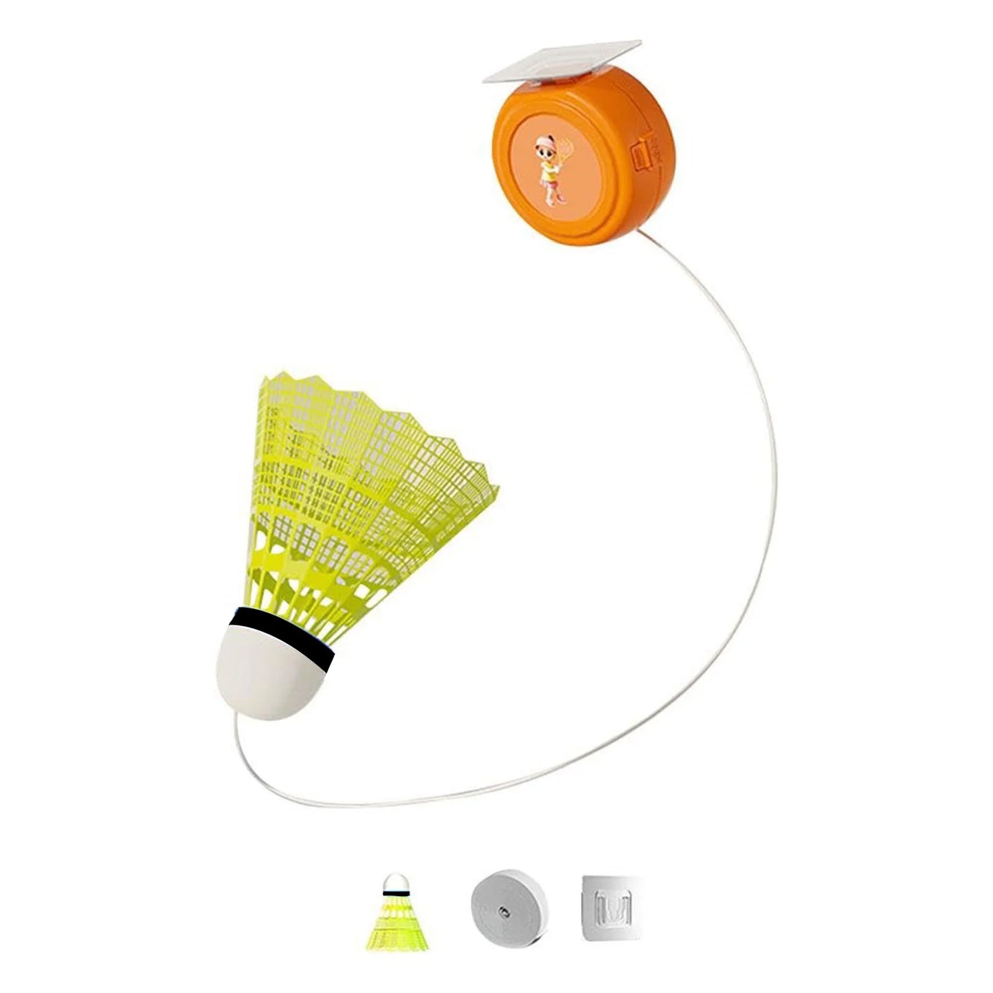 Single-Player Badminton Trainer Self-Study Badminton Rebounds Device for Badminton Beginners and Amateurs