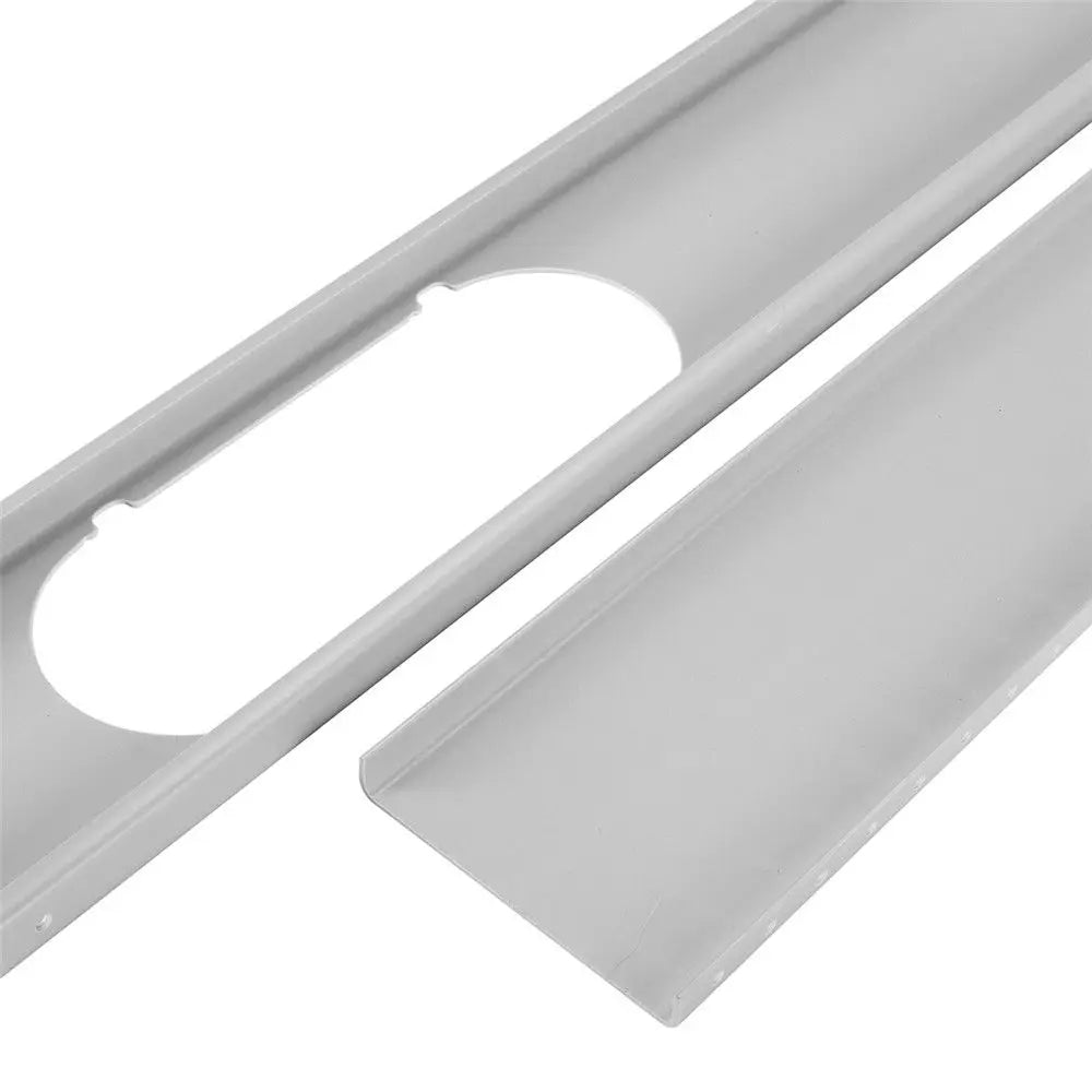 Newest Portable Window Kit Slide Plate Adjustable Adaptor Wind Shield Exhaust Hose Tube Connector Air Conditioner Accessories - ALPENZO