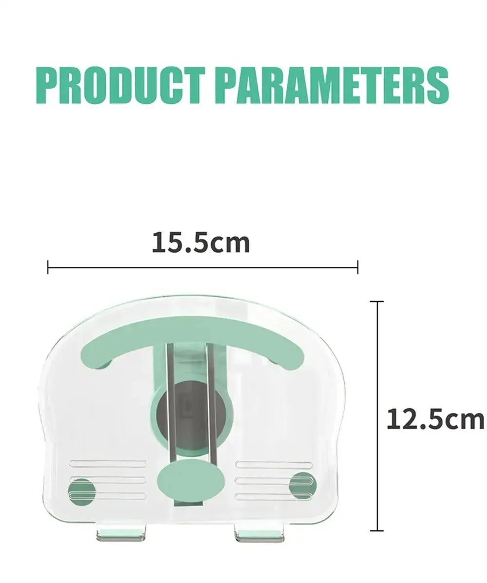 Transparent Rotating Stand Acrylic Plate Desktop Mobile Phone Tablet Universal Live Folding Adjustment Computer Support Stand - ALPENZO