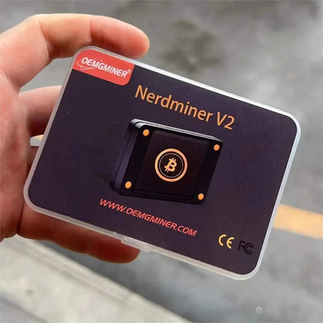Nerdminer v2 Firmware 1.6.3 Original Board T-display S3 Hashrate 78K/S BTC Lottery Solo Miner Nerd Miner - ALPENZO