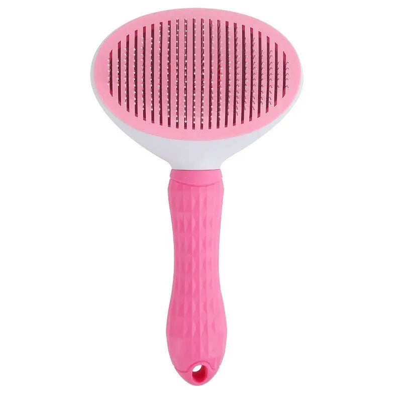 Pet Dog Brush Cat Comb Self Cleaning Pet Hair Remover Brush For Dogs Cats Grooming Tools Pets Dematting Comb Dogs Accessories - ALPENZO