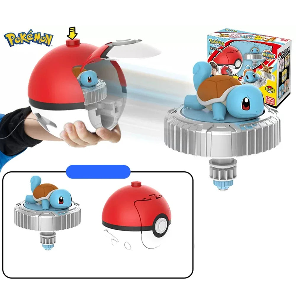 LDCX Pokemon Pet Elf Parents Children Interactive Children's Toy Gift Set 1 against Gyro Pikachu Squirtle Charmander Christmas ALPENZO