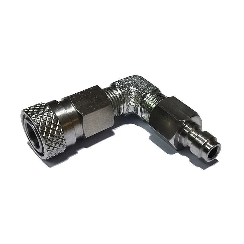 HPA Air Quick Disconnect Male Female Adaptor 8mm Fill Nipple High Pressure 1/8NPT 1/8BSP M10*1 M8*1 Stainless Steel