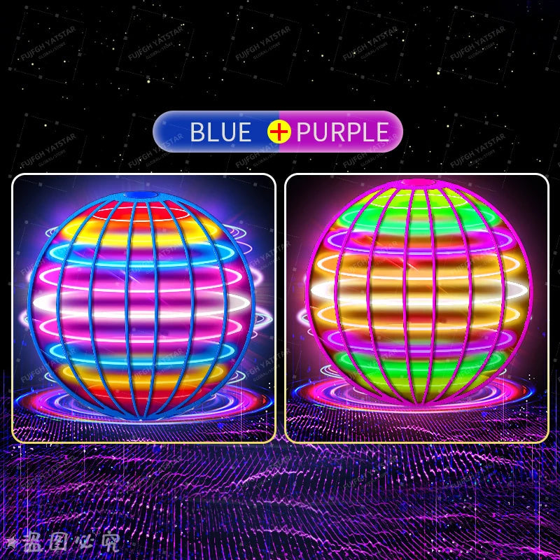 Magic Flying Ball Pro Mini Lighting With LED Lights Remote Control Hand Controlled Boomerang Spinner Toys for Adults Kids Gifts ALPENZO