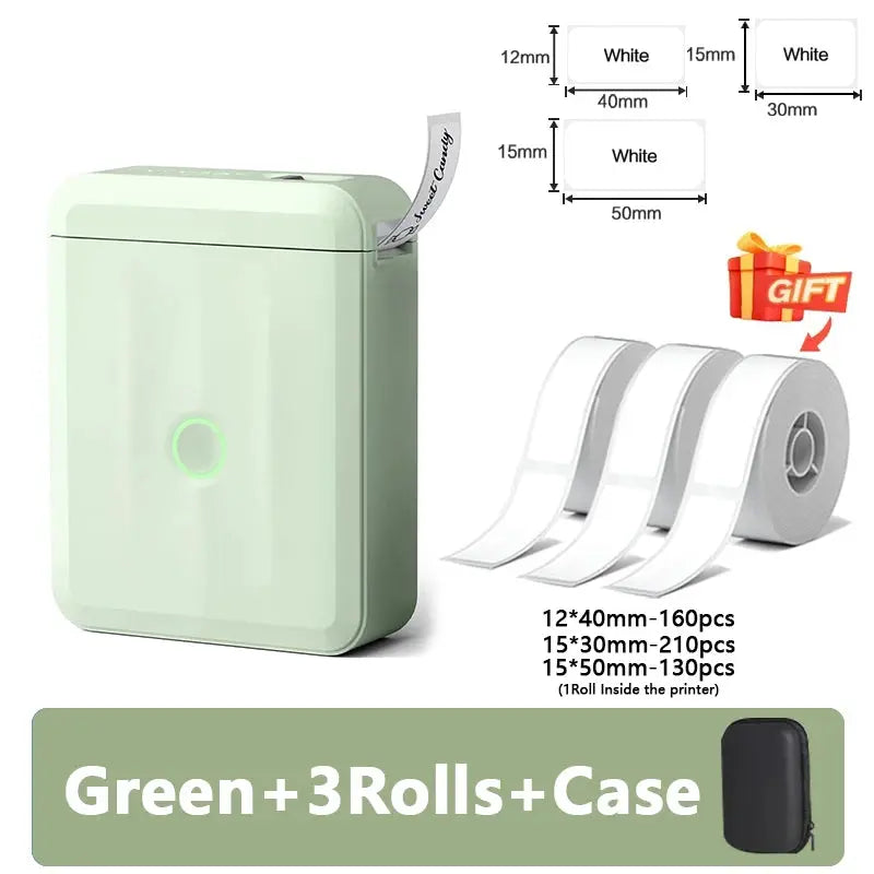 Niimbot D110 Wireless Mini Portable Printer Smart Label Printer Mobile Phone For Thermal Adhesive Sticker Labeling Maker Machine - ALPENZO