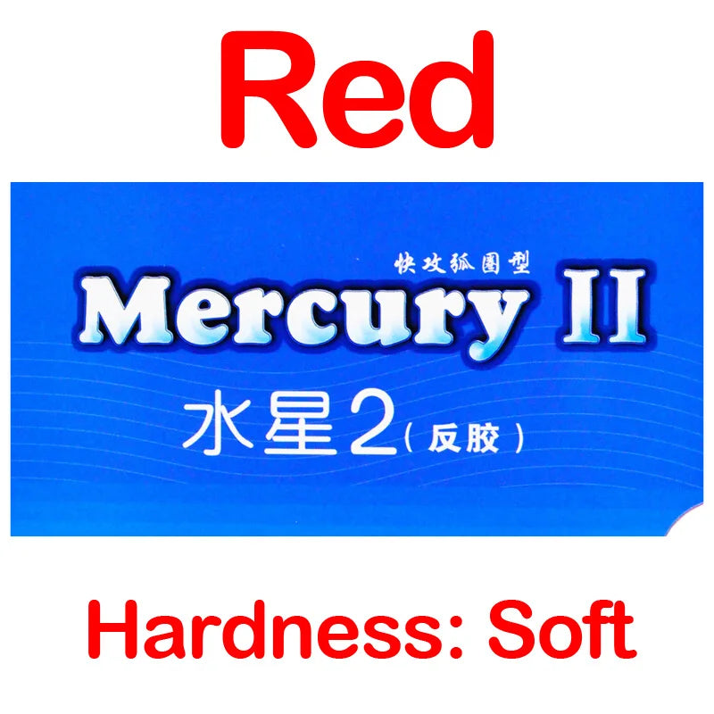 Original YINHE MERCURY II Table Tennis Rubber Mercury-2 Allround Spin Control Ping Pong Sponge