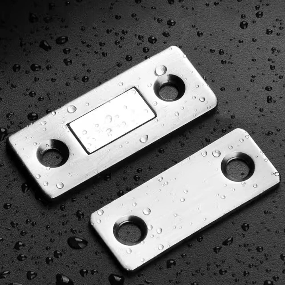 Magnetic Cabinet Catches Ultra Thin Door Strong Magnets Stopper Invisible Adhesive Drawer Magnet Lock for Kitchen Closet Closer - ALPENZO