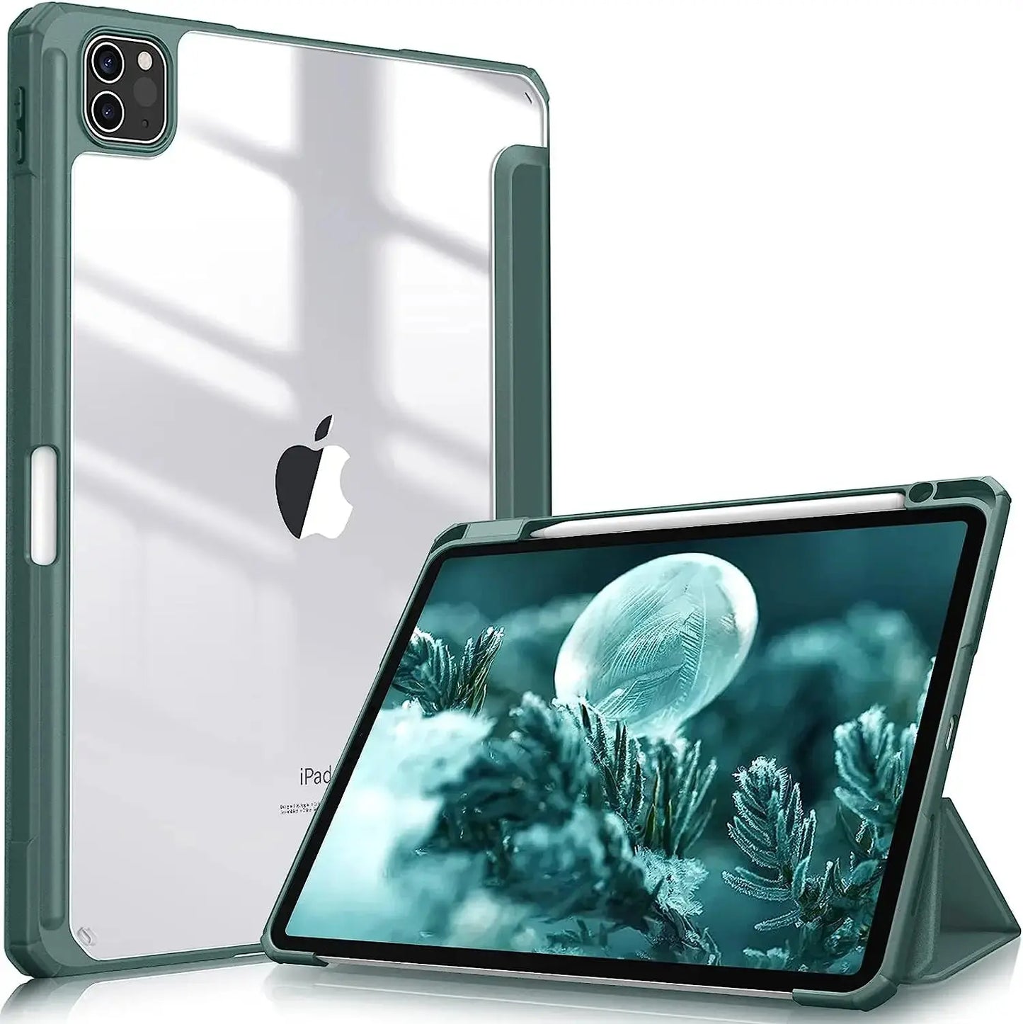For iPad Case 10.2 9th 8th 7th 10 10th Generation Pro 11 13 2024 12.9 2022 Cover Pencil Holder Funda For iPad Air 5 4 10.9 Cases - ALPENZO