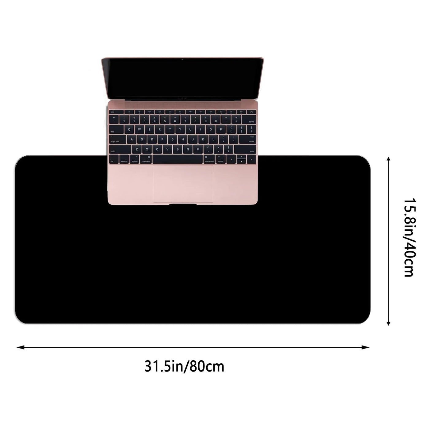 PU Leather Desk Pad with Suede Base, Multi-Color Non-Slip Mouse Pad, Waterproof Desk Writing Mat, Large Desk Blotter Protector ALPENZO