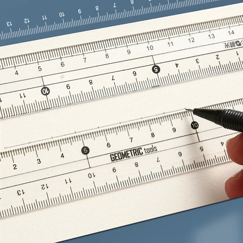 M&G Compass Set Ruler Measurement Set Learning Professional Multifunctional Drawing Tool Set Ruler and Ruler 8-pcs Set ALPENZO