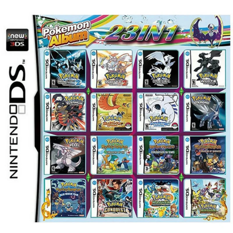 Factory Direct 3DS NDS 208 IN1 Game Card Combo Card 510 IN1 NDS Combo Card NDS Cassette 482 IN1 23 IN1 Classic Game Gift ALPENZO