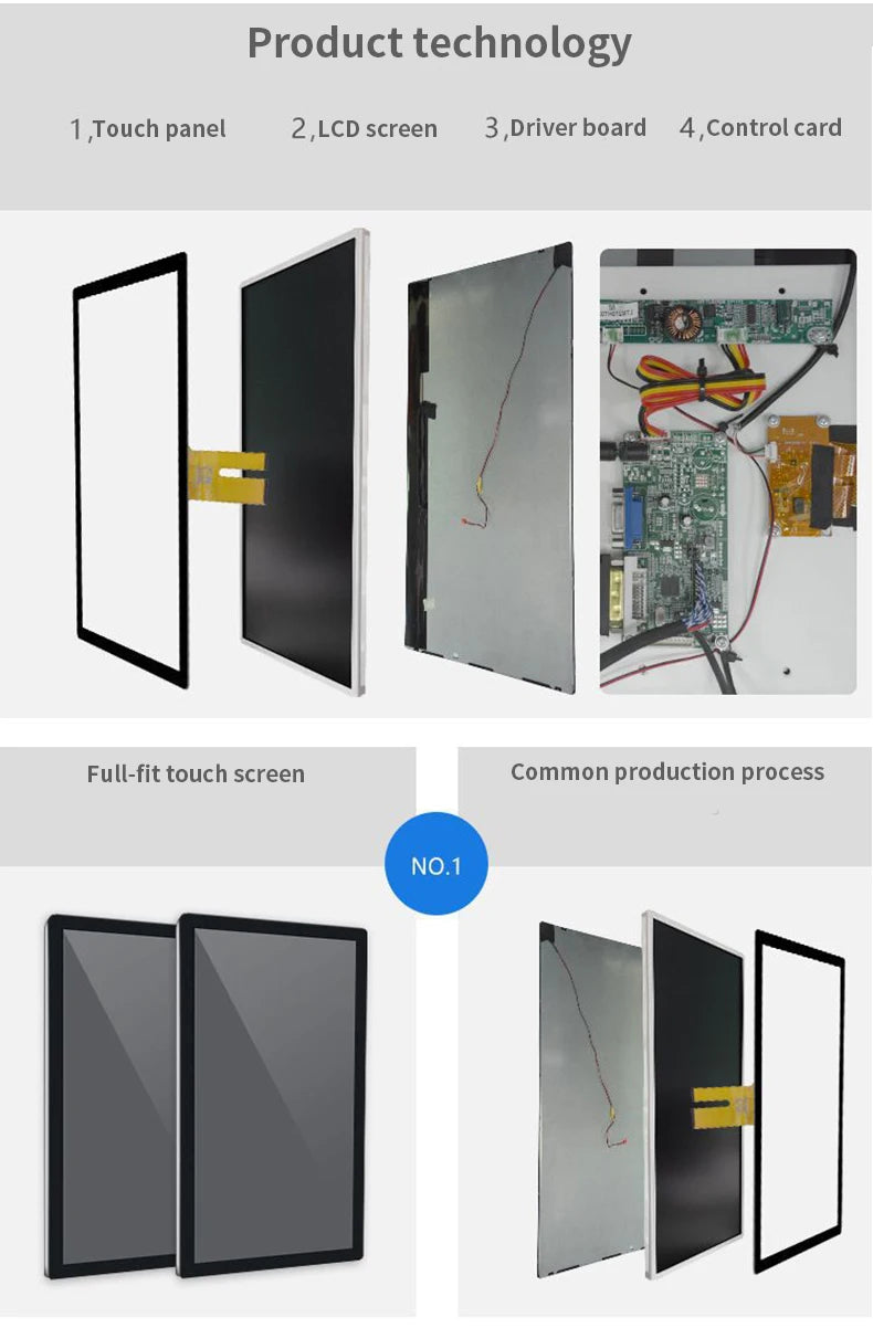TouchWo 27 32 inch Windows/Android OS Capacitive Touch Screen Pc Touchscree Self Service Ticket/Payment/Ordering Kiosk - ALPENZO