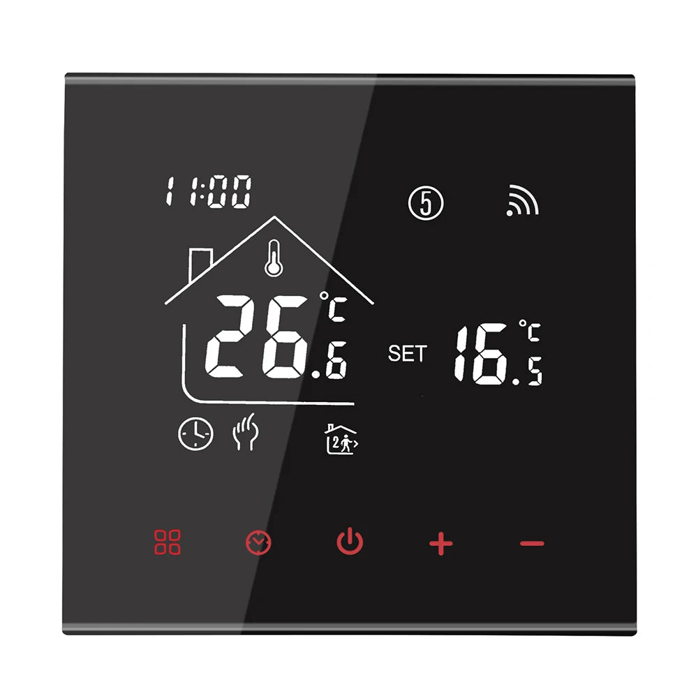 MINCO HEAT M4A Warm Floor Thermostat Tuya WiFi 3A 16A Electric/Gas Boiler/Water Heating Temperature Controller 1PC - ALPENZO