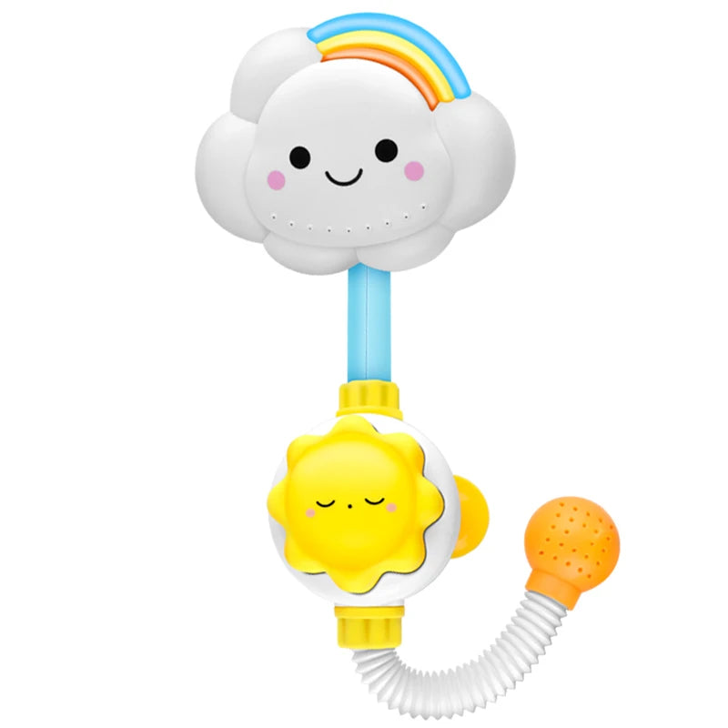 QWZ Baby Cartoon Monkey Classic Shower Bath Toy Animal Sprinkle Bathroom Swimming Bathing Shower Educational Toys For Kid Gift ALPENZO