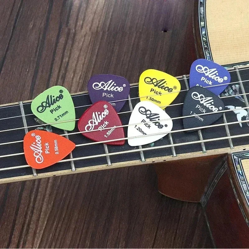 Multicolor Guitar Picks 10/50/100 Pieces Mixed ABS Premium Plastic Guitar Picks for Acoustic Electric Guitars Bass Or Ukulele
