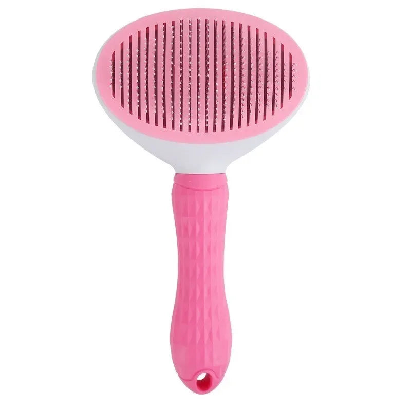 Pet Dog Brush Cat Comb Self Cleaning Pet Hair Remover Brush For Dogs Cats Grooming Tools Pets Dematting Comb Dogs Accessories - ALPENZO