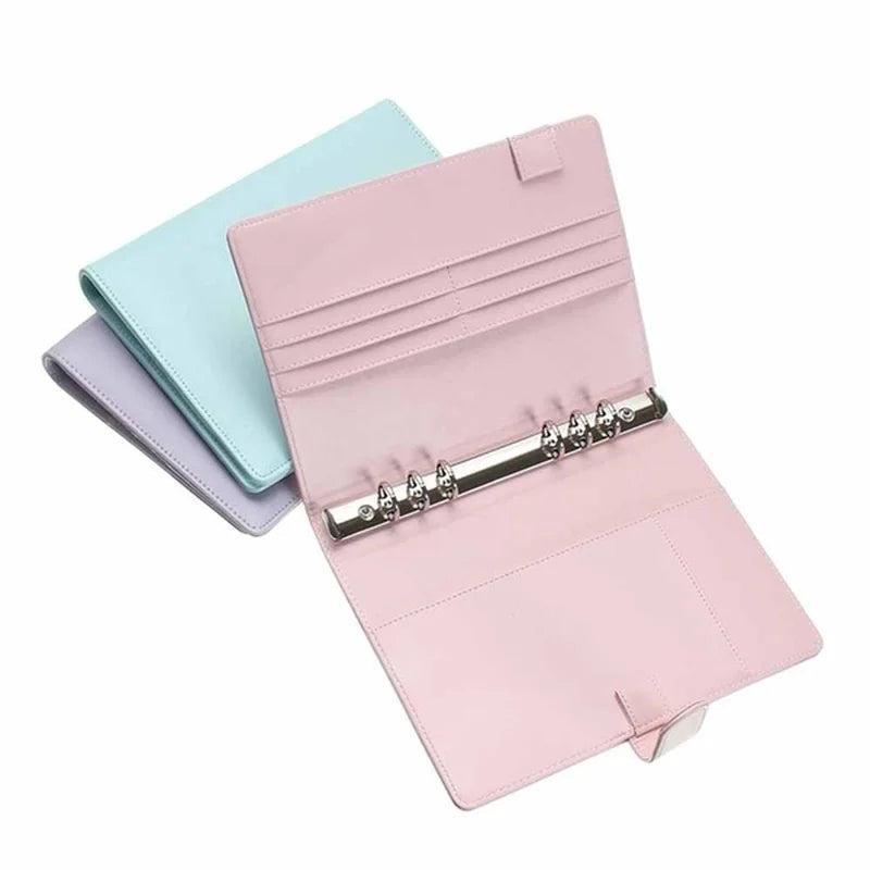 New Vintage Refillable Notebook File Folder Notepad Cover Leather Ring Binder Office Supplies ALPENZO