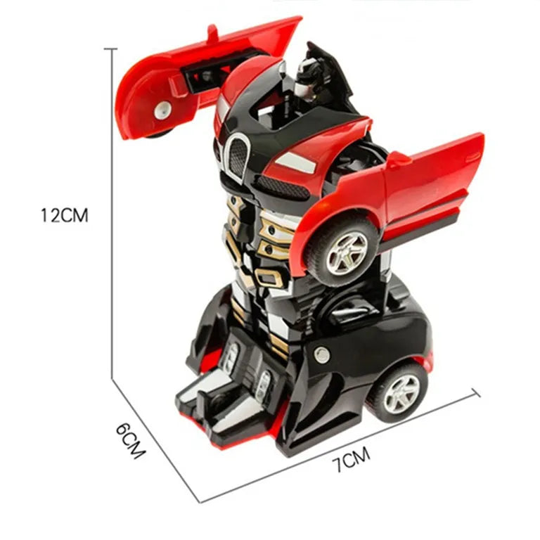 Transforming Robot With One Click Automatic Shape Conversion Boy Gift Toy Car Parent Child Interaction Model Car ALPENZO