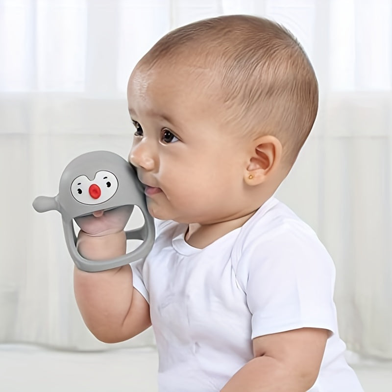 Never Drop Silicone Teething Toys for Babies,Infant Hand Teether Pacifiers Breastfeeding Babies, Teethers Toy For New Born ALPENZO