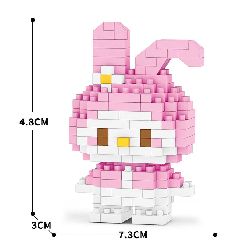 Stitch LinaBell StellaLou Building Blocks Cartoon Character Assembled Model building block Dolls Toys Children Gifts ALPENZO