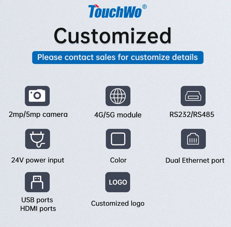 TouchWo 32 43 55 65" Interactive Whiteboard Touchscreen Monitor,All-in-One Touch Computer Smart Board For Office Classroom - ALPENZO