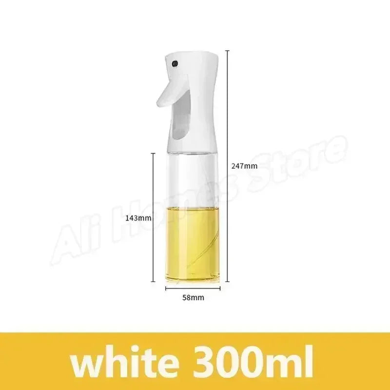 Kitchen Oil Spray Bottle Cooking Olive Oil Sprayer 200/300/500ML Pneumatic Spray Bottle Fitness Barbecue Spray Oil Dispenser - ALPENZO