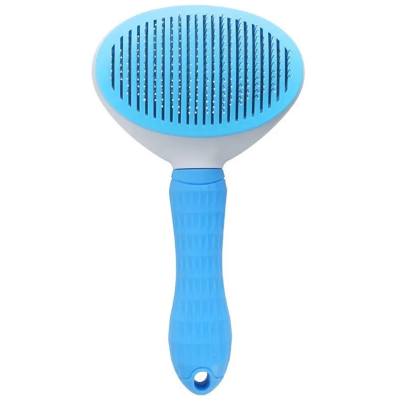 Pet Dog Brush Cat Comb Self Cleaning Pet Hair Remover Brush For Dogs Cats Grooming Tools Pets Dematting Comb Dogs Accessories - ALPENZO