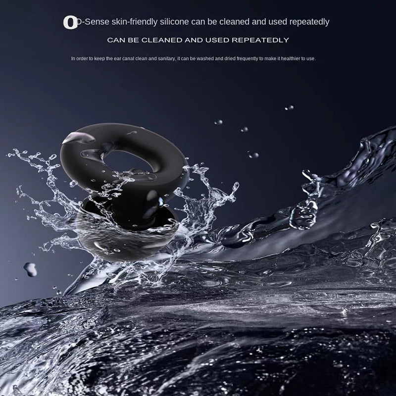 Silicone Earplugs for Swimming Sleep Noise Cancel Noise Reduction-Soundproof Reduce Disturbances -Quality loop Earplugs Supplies